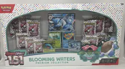 Pokemon Scarlet & Violet 151 Blooming Waters Premium Collection Box Sealed - Image 1