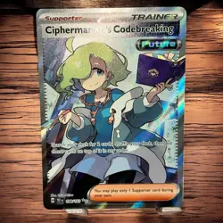 Pokemon TCG: Ciphermaniac's Codebreaking 198/162 - Temporal Forces - Holo - Image 1