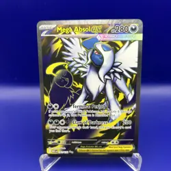 Mega Absol ex Full Art Ultra Rare 161/132 Pokemon Mega Evolution English - Image 1