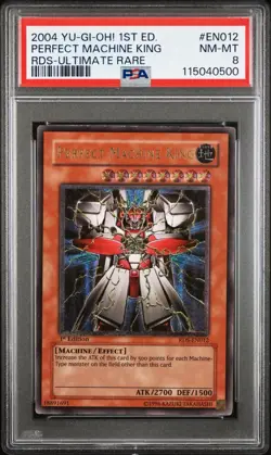 2005 Yu-Gi-Oh! Perfect Machine King Rise of Destiny RDS 1st Edition UTR PSA 8 - Image 1