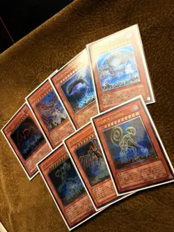 Yugioh Earthbound Immortal Ultimate Rare Japanese Full Set All 7 LP/NM - Image 1