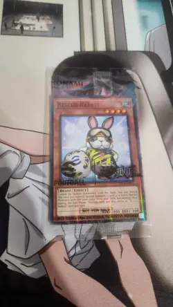 Yu-Gi-Oh! TCG Rescue Rabbit E-Football Limited Edition Promo EFC1-EN001 - Image 1