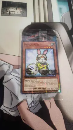 Yu-Gi-Oh! TCG Rescue Rabbit E-Football Limited Edition Promo EFC1-EN001 - Image 2