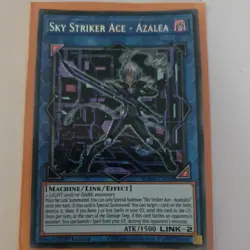 1x Sky Striker Ace - Azalea BLMR-EN052 Secret Rare Yu-Gi-Oh Card 1st Edition New - Image 2