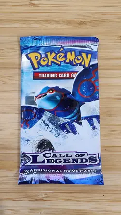 Pokemon Call of Legends - 10 Card Booster Pack - Kyogre Art - New Sealed 18.29g - Image 2