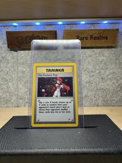 Pokemon the Rocket's Trap Trainer Holo Card Gym Heroes 1999 Ultra Rare 19/132 - Image 1