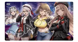 Playmat GODDESS OF VICTORY: NIKKE Union Arena Bandai Card Fest Exclusive IN HAND - Image 1