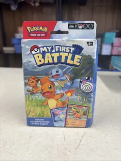 Pokemon 2 Player Trading Card Game My First Battle Box -30 Cards new/box damage 820650852534 - Image 1