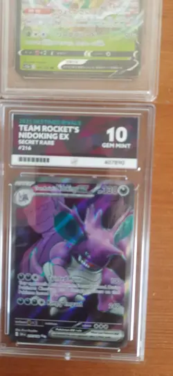 pokemon slab bundle x4 Graded cards - Image 2
