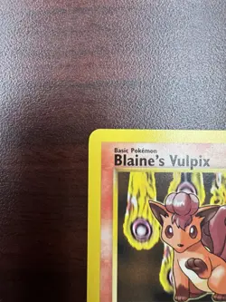 BLAINE’S VULPIX - 1st EDITION Gym Challenge - 66/132 - Pokemon Card LP+ - Image 3