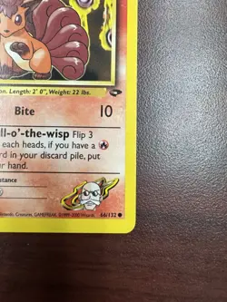BLAINE’S VULPIX - 1st EDITION Gym Challenge - 66/132 - Pokemon Card LP+ - Image 5