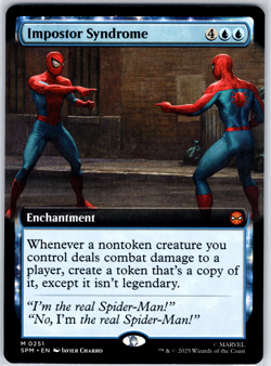 Marvel Spider-Man Impostor Syndrome Extended Art 251 Mythic - Image 1