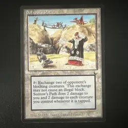 MTG (The Dark 1994) SORROW’S PATH Never Played - Image 1