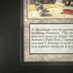 MTG (The Dark 1994) SORROW’S PATH Never Played - Image 5