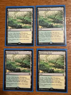 4x Windswept Heath - Khans of Tarkir - NM/LP - Magic the Gathering Playset - MTG - Image 1