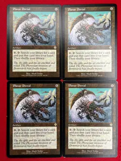 MTG 4X Planar Portal X4 Invasion Magic - (3X LP & 1X PL) - Image 1