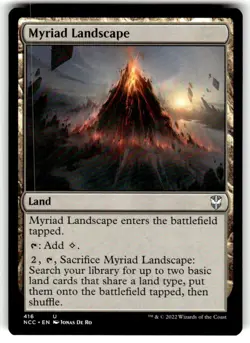 Myriad Landscape Commander: Streets of New Capenna Regular MTG - Image 1