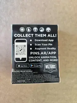 MAGIC FINAL FANTASY CHOCOBO PINFINITY AR-ENHANCED COLLECTIBLE PIN NIB SEALED - Image 2