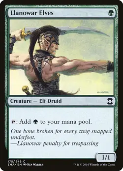 MTG | Llanowar Elves [Eternal Masters] Foil Near Mint - Image 1