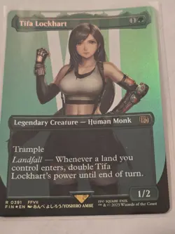 Tifa Lockhart (Extended Art) Final Fantasy Foil Eng Near Mint MTG - Image 1