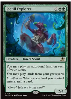 MTG Edge of Eternities R Icetill Explorer #0192 X4 (Full playset) - Image 1