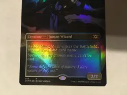 MEDDLING MAGE DOUBLE MASTERS BORDERLESS FOIL / NM / WRONGWAY052 - Image 3