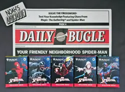 SDCC 2025 Magic The Gathering x Marvel Spider-Man Complete 5 Deck Set w/ Playmat - Image 1