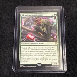 Bloodroot Apothecary Commander: Bloomburrow Regular Near Mint - Image 3