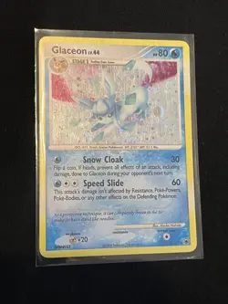 Pokemon TCG Glaceon LV.44 Majestic Dawn 5/100 Holo Rare LP-MP - Image 1