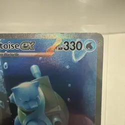 Pokemon Scarlet & Violet 151 TCG Blastoise EX 200/165 Sir Special Illustration - Image 4