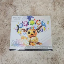 Pokemon Prismatic Evolutions ETB Elite Trainer Box - New and sealed! - Image 1