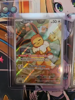 2x lot Pokemon TCG Prismatic Evo Eevee - 173 Sv: Scarlet & Violet Promo NM/M - Image 3