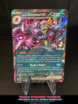 Marnie's Grimmsnarl Ex 136/182, Destined Rivals, Pokemon, NM - Image 1