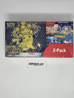Pokemon TCG Surging Sparks ETB + Booster Bundle Costco Exclusive - Image 1
