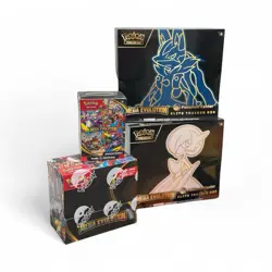 Pokemon TCG Mega Evolution Lot 2 Pokemon Center ETB 1 Booster Box 1 Bundle - Image 1