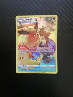 Pokemon Flareon TG01/TG30 SWSH Brilliant Stars Holofoil Rare NM - Image 1