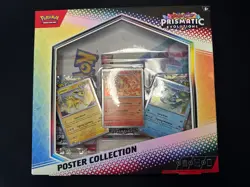 Pokemon TCG Scarlet and Violet Prismatic Evolution Poster Collection-New Sealed - Image 1