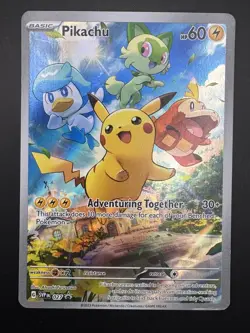 Pokemon TCG Pikachu Black Star Promo #027 SV: Paldea Evolved NM/M - Image 1