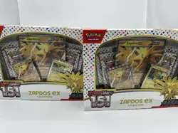 2x Pokemon 151 Zapdos EX Collection Box New Sealed TCG - Image 1