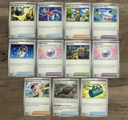 Pokemon TCG Trainer Lot JOURNEY TOGETHER Scarlet Violet WHITE Flare PP UP Pearl - Image 1