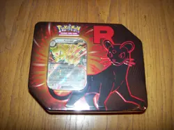POKEMON TCG TEAM ROCKET - PERSIAN EX FACTORY SEALED TIN BOX - Image 1