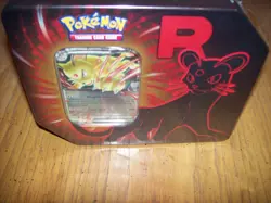 POKEMON TCG TEAM ROCKET - PERSIAN EX FACTORY SEALED TIN BOX - Image 2