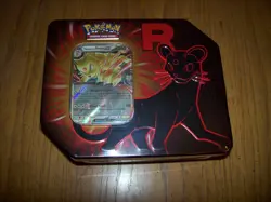 POKEMON TCG TEAM ROCKET - PERSIAN EX FACTORY SEALED TIN BOX - Image 4