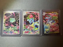 Pokemon Mega Evolutions Bulbasaur 133, Ivysaur 134, & Venusaur EX 155 - Image 1