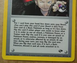 Lt. Surge's Secret Plan 107/132 Rare Non-Holo Gym Challenge Pokemon Trainer NM - Image 3