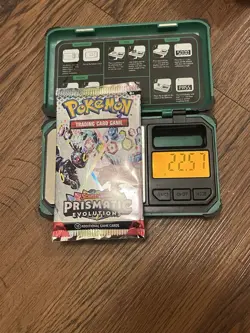 22.57g🔥 HEAVY 🔥 Pokemon Prismatic Booster Pack! FACTORY SEALED!!!✅ #9 - Image 1