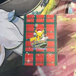 Pikachu Mega Charizard Poncho Cracked Ice Hearts Holo Pokemon Database Christmas - Image 2