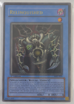 2002 YuGiOh RELINQUISHED MRL-029 1st Edition (BGS 8.5 NM-MT+) - Image 4
