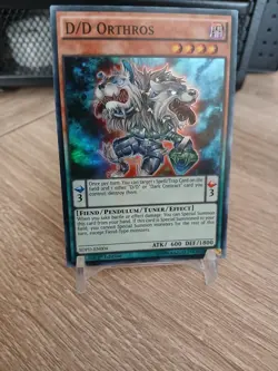 Yugioh D/D Orthros SDPD-EN004 Super Rare 1st Ed NM ENG - Image 3