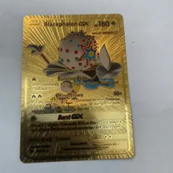 Blacephalon GX Mind Blown Gold Foil Fan Art Card Hp180🔥🔥🔥 - Image 1